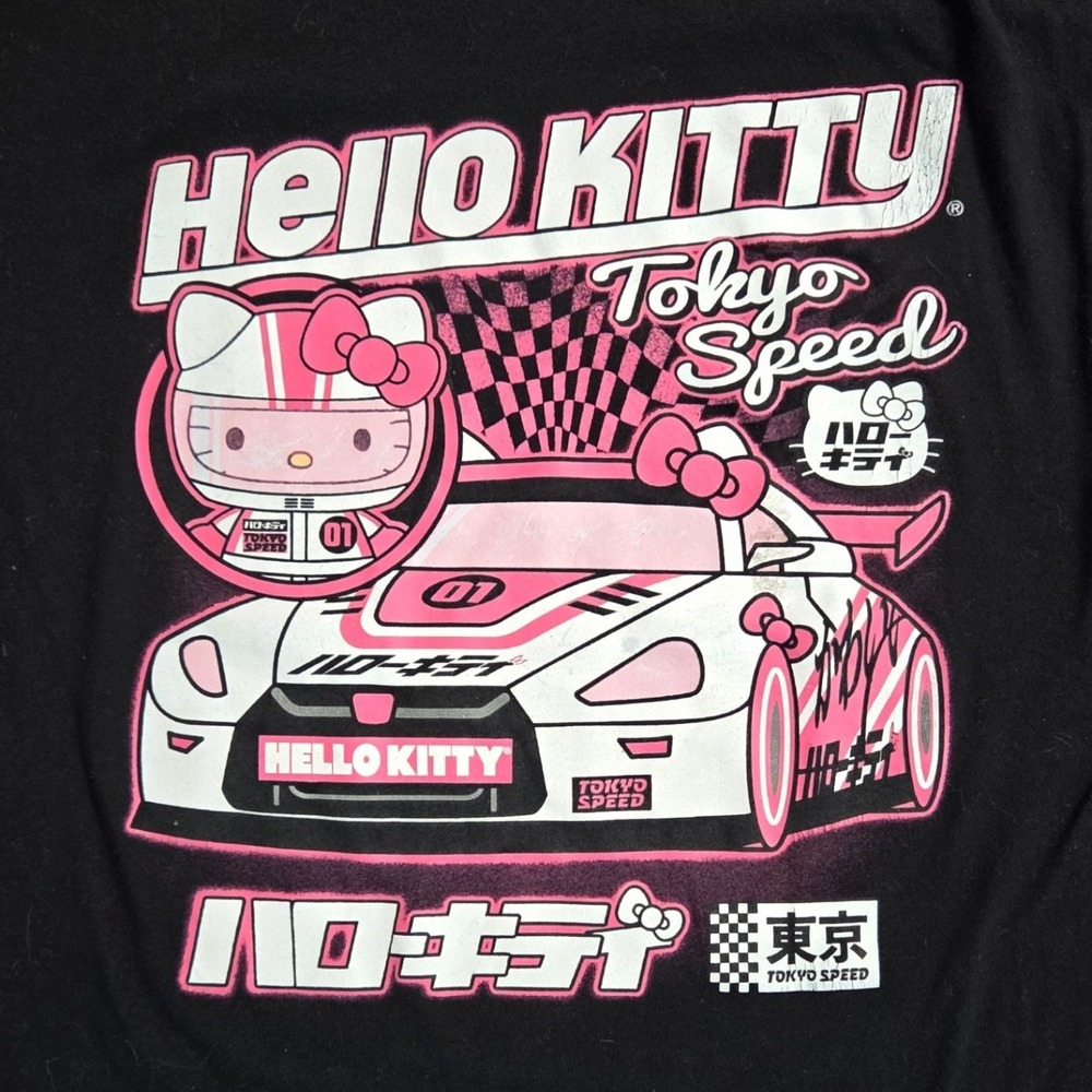 Hello Kitty Tokyo‎ Speed Racing Graphic T-Shirt Black XL
Sanrio